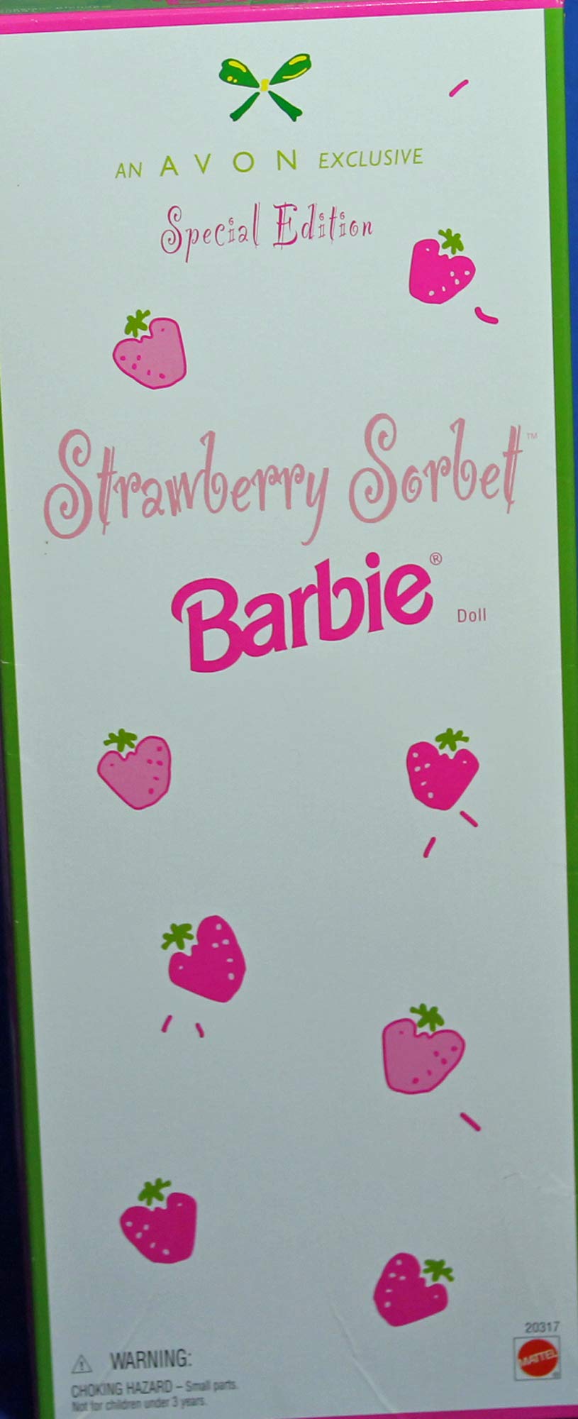 Avon Exclusive Special Edition Strawberry Sorbet Barbie, 1998