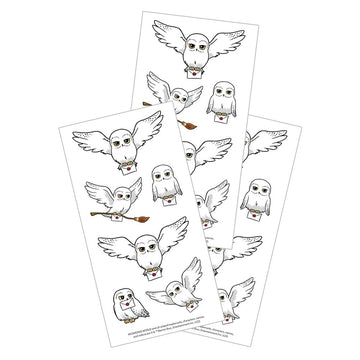 Paper House Productions Harry Potter Hedwig Sticker Sheets Multipack (Pack of 18 Sheets)