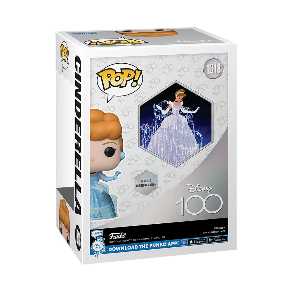 Funko Pop! Disney: Cinderella, Diamond Collection Special Edition Multicolor Exclusive Vinyl Figure #1318