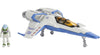 Mattel Disney and Pixar Lightyear Hyperspeed Series Mini Action Figure & Toy Vehicle Set, Buzz Lightyear & XL-15 Spaceship