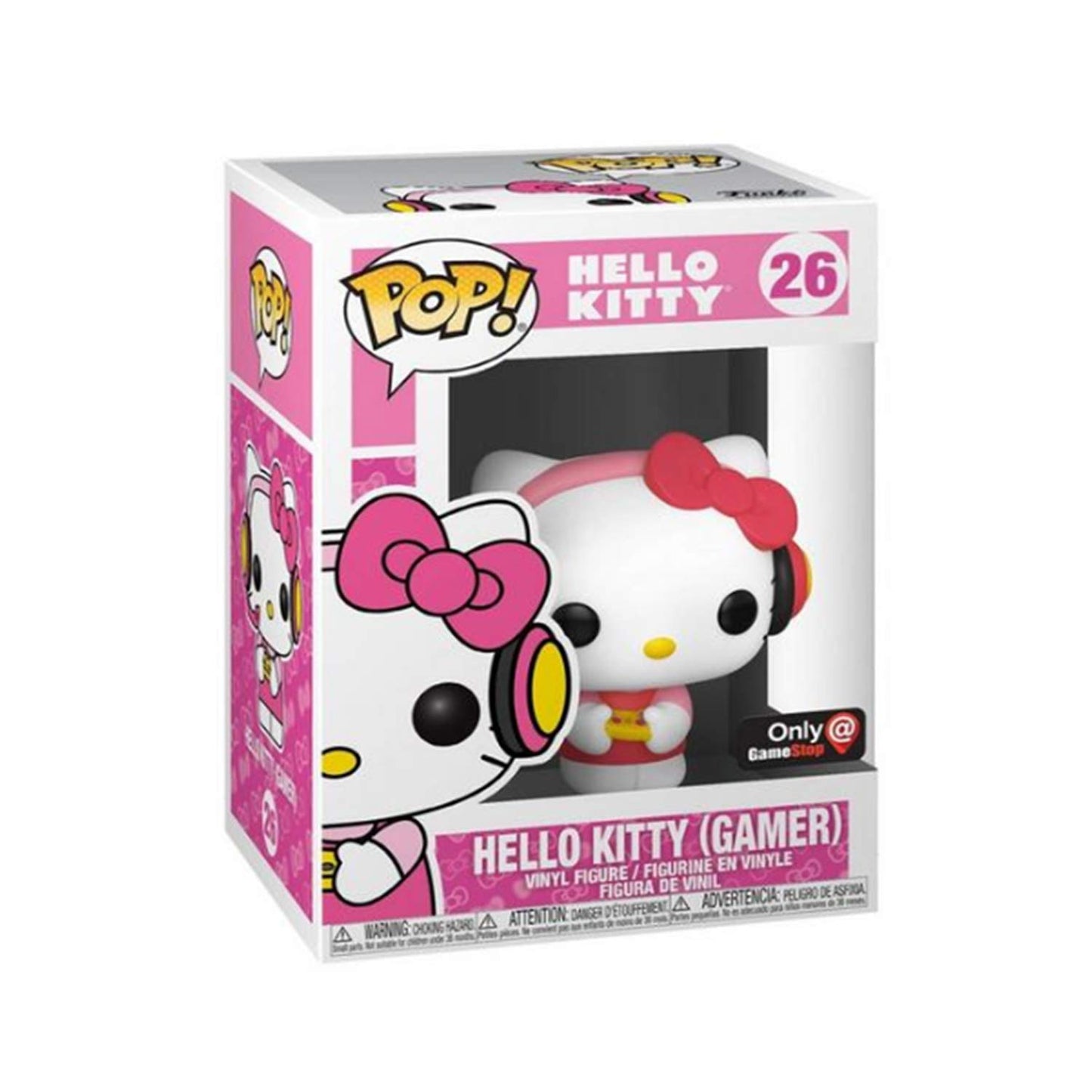 Funko Pop! Hello Kitty (Gamer) #26 Game Stop Exclusive