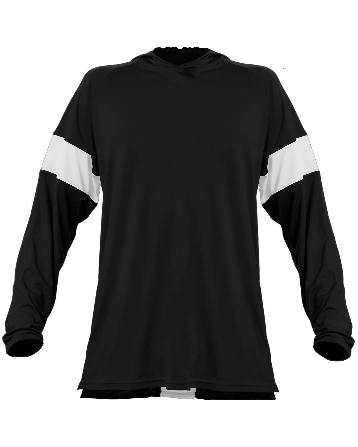 545LSY "CONTENDER" LONG SLEEVE - L - BK/WH