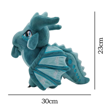 Cuddly Wings Dragon Plush Toy,Soft Fire Dragon Pillow,Pterosaur Plush Flying Dragon Plushie Toys,Wings Dragon Stuffed Animals Toy for Kids Birthday