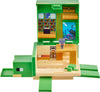 Mattel Minecraft Transforming Turtle Hideout, Authentic Pixelated Video-Game Role Play, Electronic, Action Toy to Create, Explore and Survive, Steve