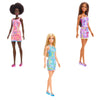 Barbie Fabulous Dolls with Signature Logo Dress Collector Bundle of 3 (Blue, Purple & Pink) | 11¾? Fashion Dolls - Ages 3+