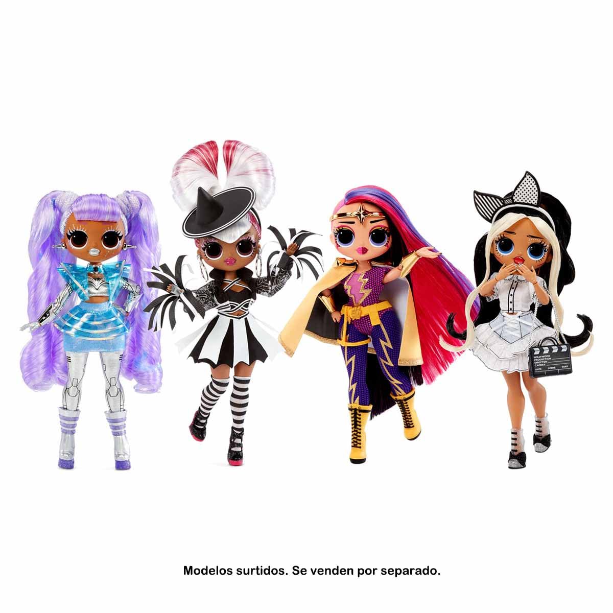 L.O.L. Surprise! OMG Movie Magic Starlette Fashion Doll with 25 Surprises Including 2 Outfits, 3D Glasses, Accessories, Reusable Playset- Gift for