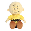 Aurora® Adorable Peanuts® Charlie Brown Stuffed Animal - Officially Licensed Toys for All Snoopy Fans - Nostalgic Gift for Adults and Birthday