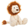 Apricot Lamb Toys Plush Corduroy Lion Soft Stuffed Animal 8.5''