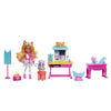 Enchantimals Doll and Playset, City Tails, Feel Fine Dr's Office with Doll, Cat Figure, Furniture and Accessories, Gifts for Kids, HLH22
