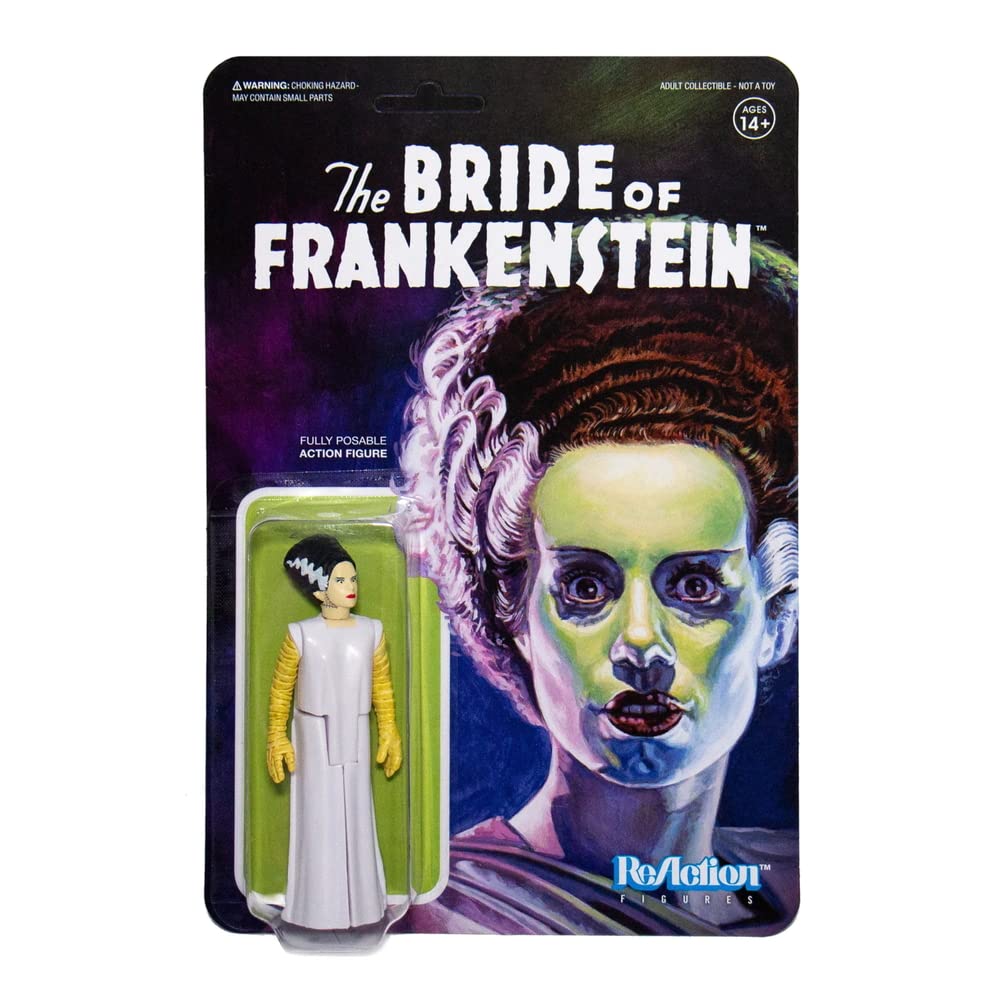 Super7 Universal Monsters Bride of Frankenstein - 3.75 in Scale Reaction Figure