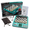 Electronic Chess Set for Kids & Adults- Grandmaster Game w Smart Computer Teaching Coach, 100 Preset Lessons Beginner to Expert - 12 Modes, 30 Skill