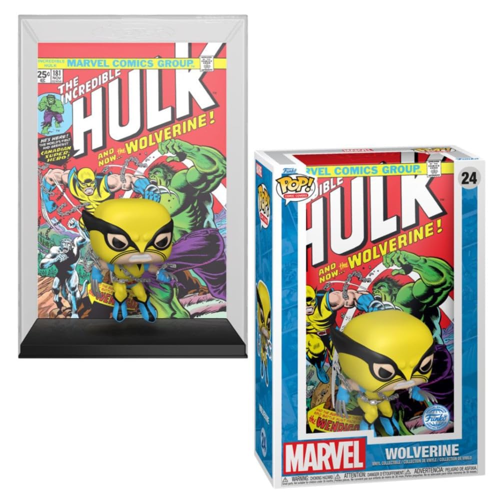 Funko Pop! Comic Covers: Marvel - Wolverine #24 (Gamestop Exclusive)