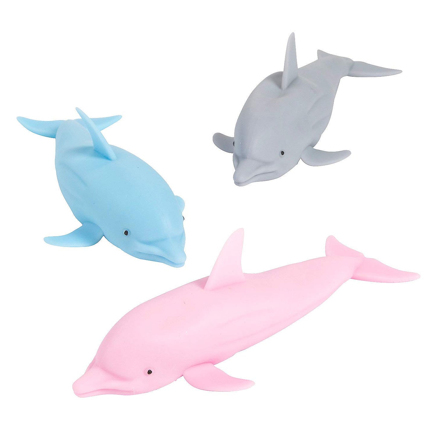 Fun Express Dolphin Sand Filled Stretch Toys - Toys - 12 Pieces