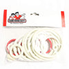 Game Room Guys Gottlieb Buck Rogers Pinball White Rubber Ring Kit