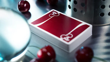 Cherry Casino Reno Red Playing Cards Poker Size Deck USPCC Custom Limited