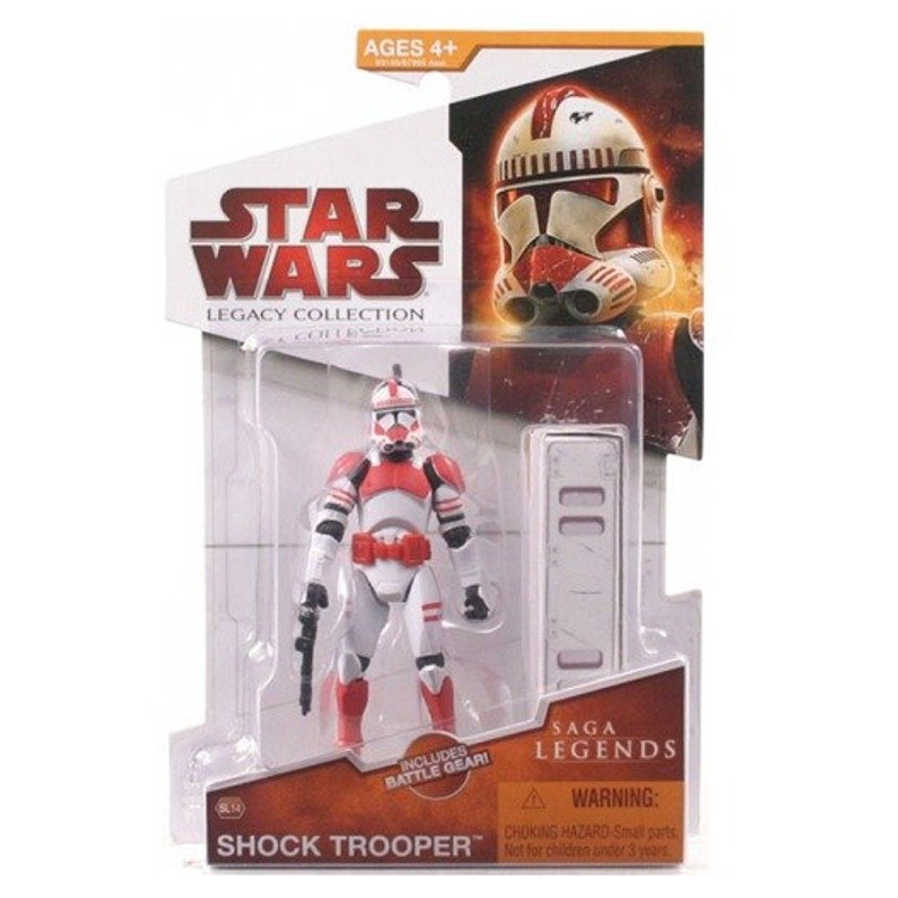 Star Wars Shock Trooper Saga Legends Legacy Collection Action Figure