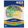 UCreate Watercolor Paper, White, Package, 140 lb., 9" x 12", 50 Sheets
