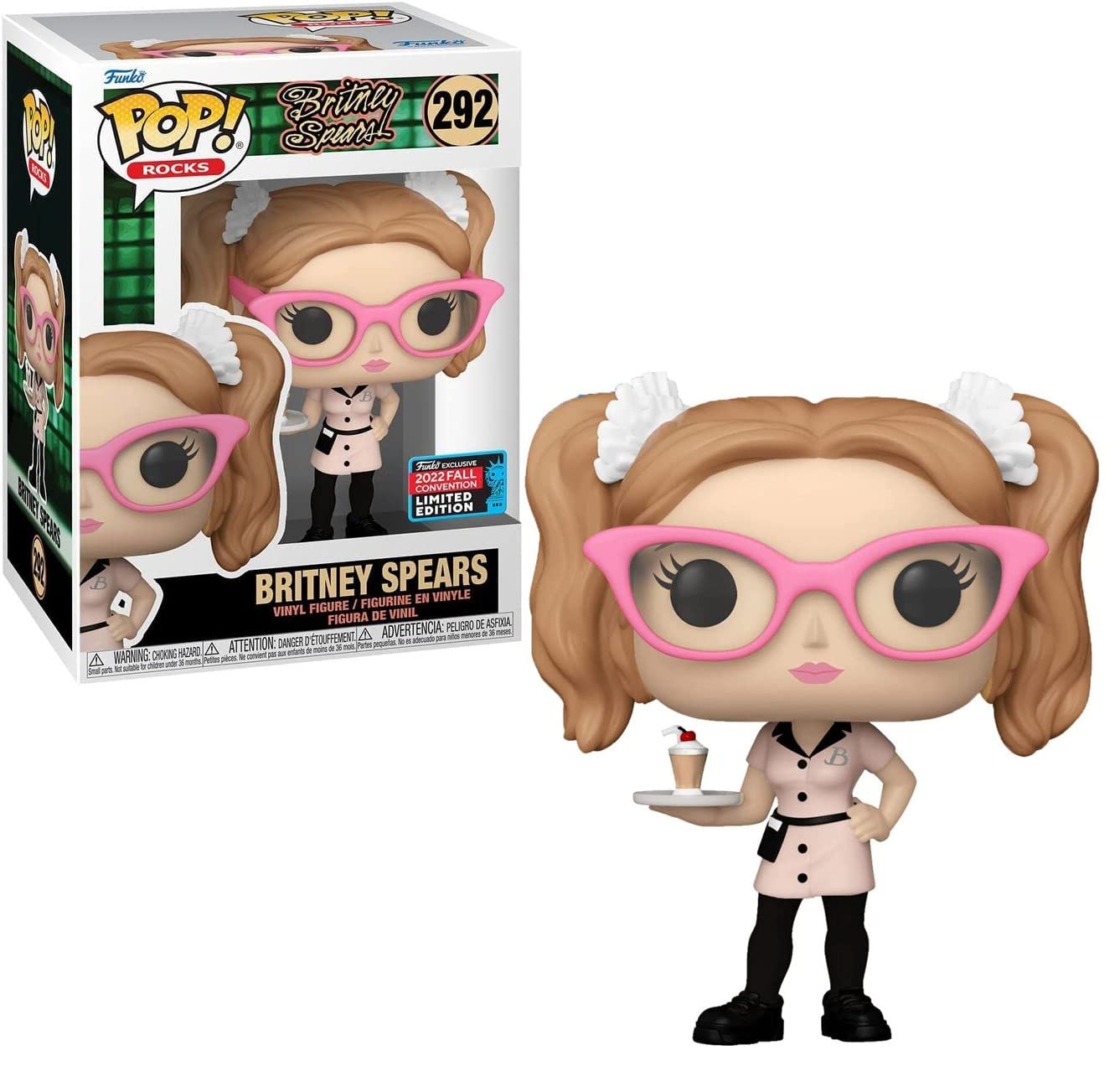 POP Funko Pop! Rocks - Britney Spears (Fall Convention) Pink
