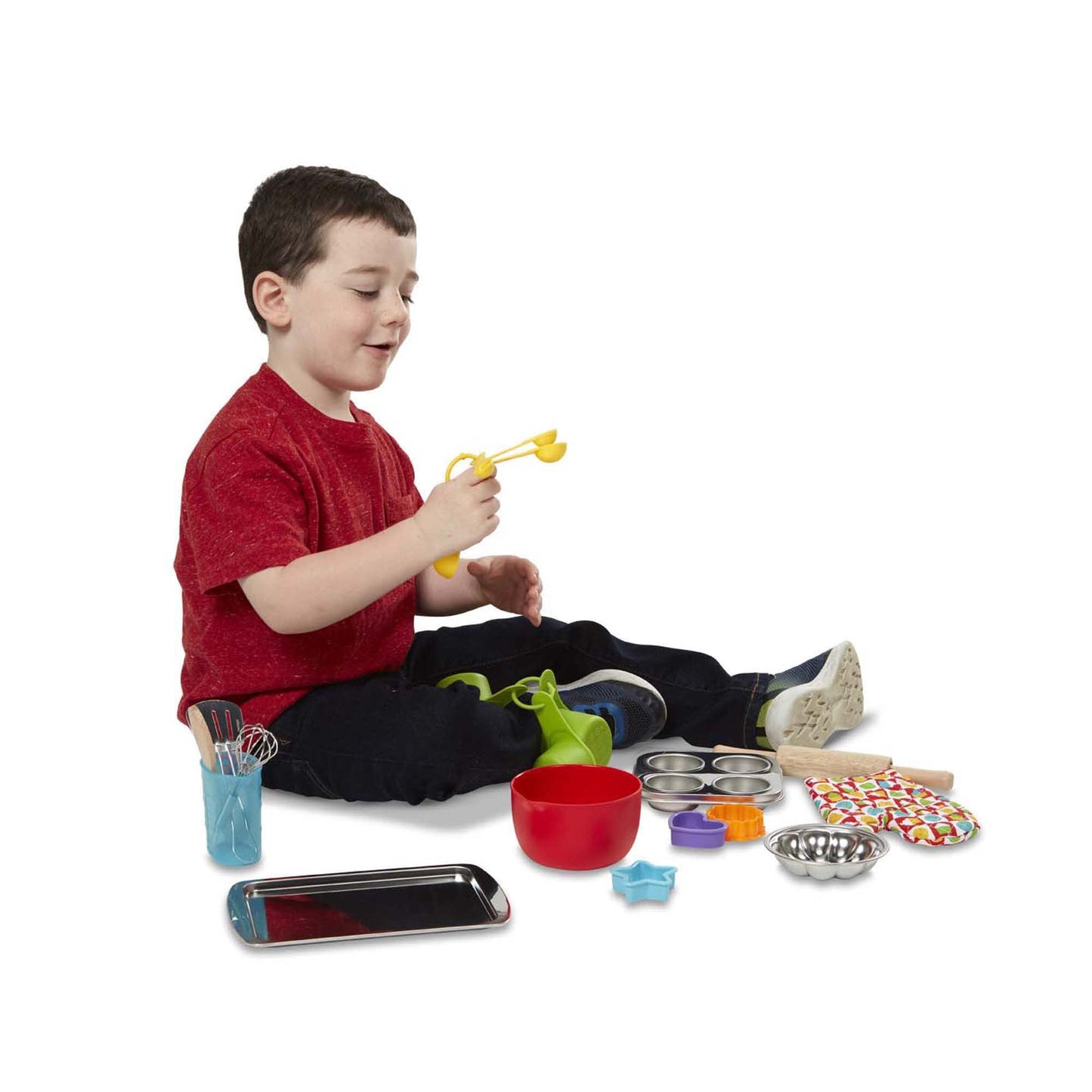 B?a?k?i?n?g Play Set: Let's Play House! Play Food Set Bundle with 1 Theme Compatible M&D Scratch Fun Mini-Pad (09356)