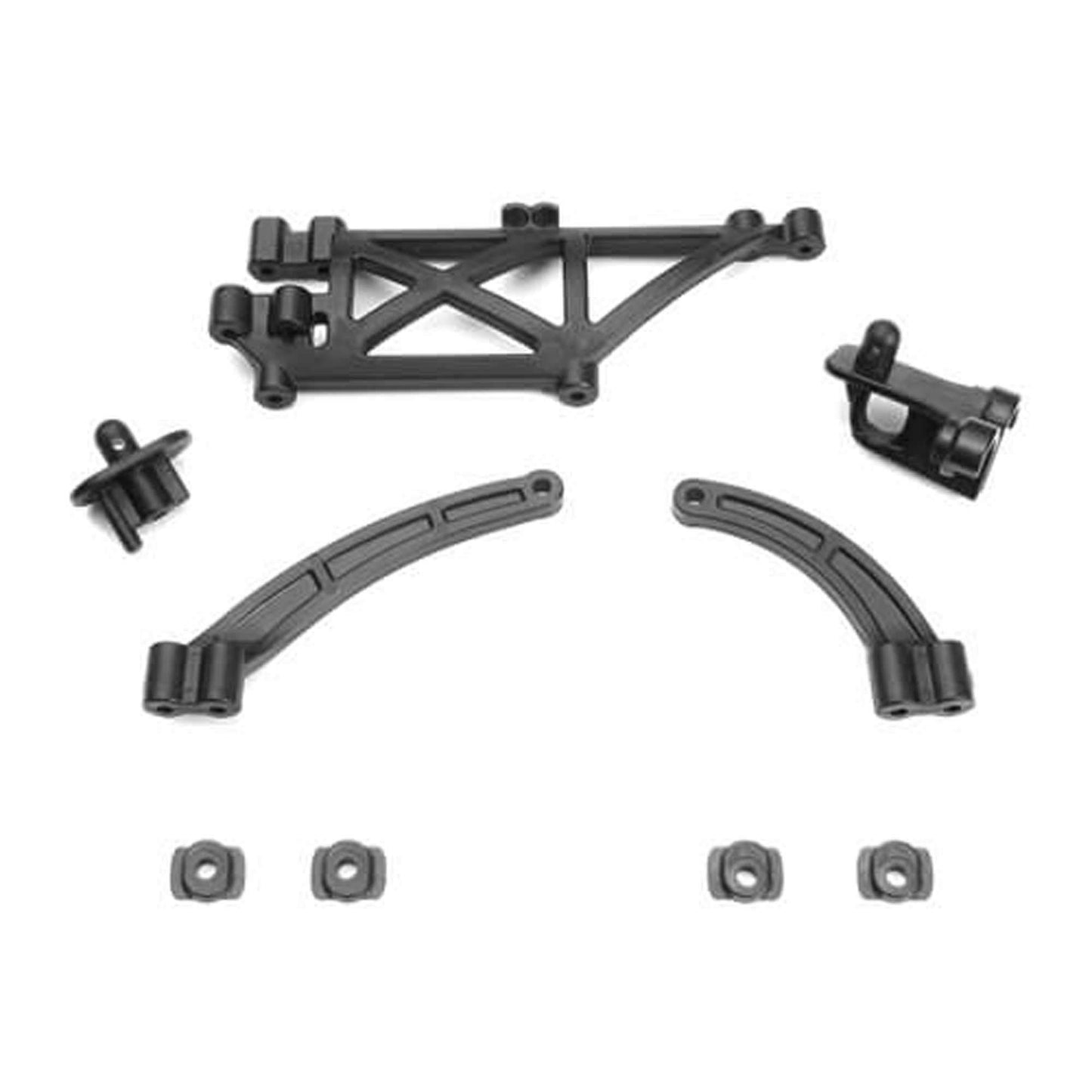 Tekno RC LLC Chassis Brace/Body Mount Set EB410 TKR6538 Elec Car/Truck Replacement Parts