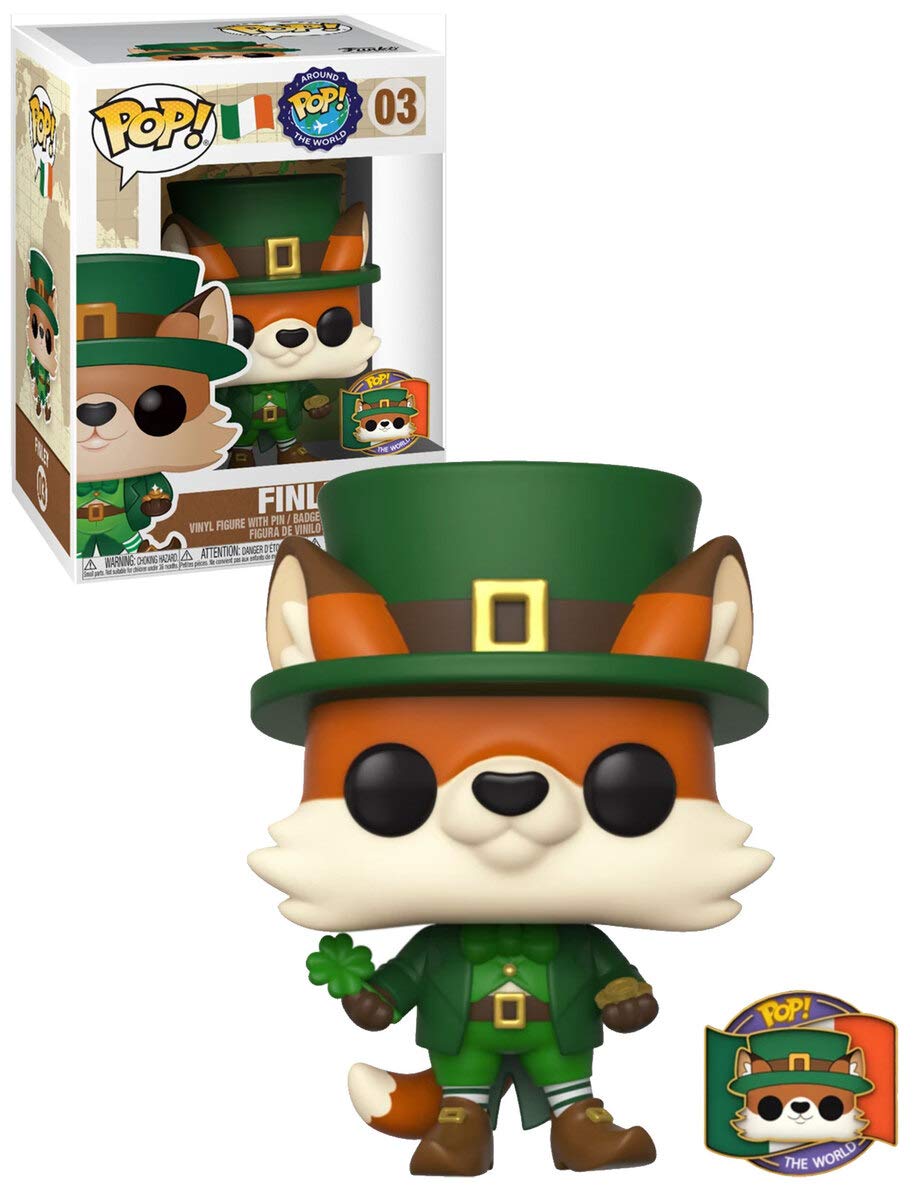 Funko POP! Around The World #03 Finley (Ireland) with Pin Exclusive