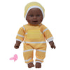The New York Doll Collection 11 inch Soft Body Doll in Gift Box - Award Winner & Toy 11'' Baby Doll (Yellow African American), (B336)