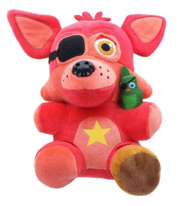 Funko Plush: Five Nights At Freddy's (FNAF) Pizza Sim: Rockstar Foxy - FNAF Pizza Simulator - Collectible Soft Plush - Birthday Gift Idea - Official