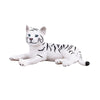 MOJO White Tiger cub Lying Down Toy Figure
