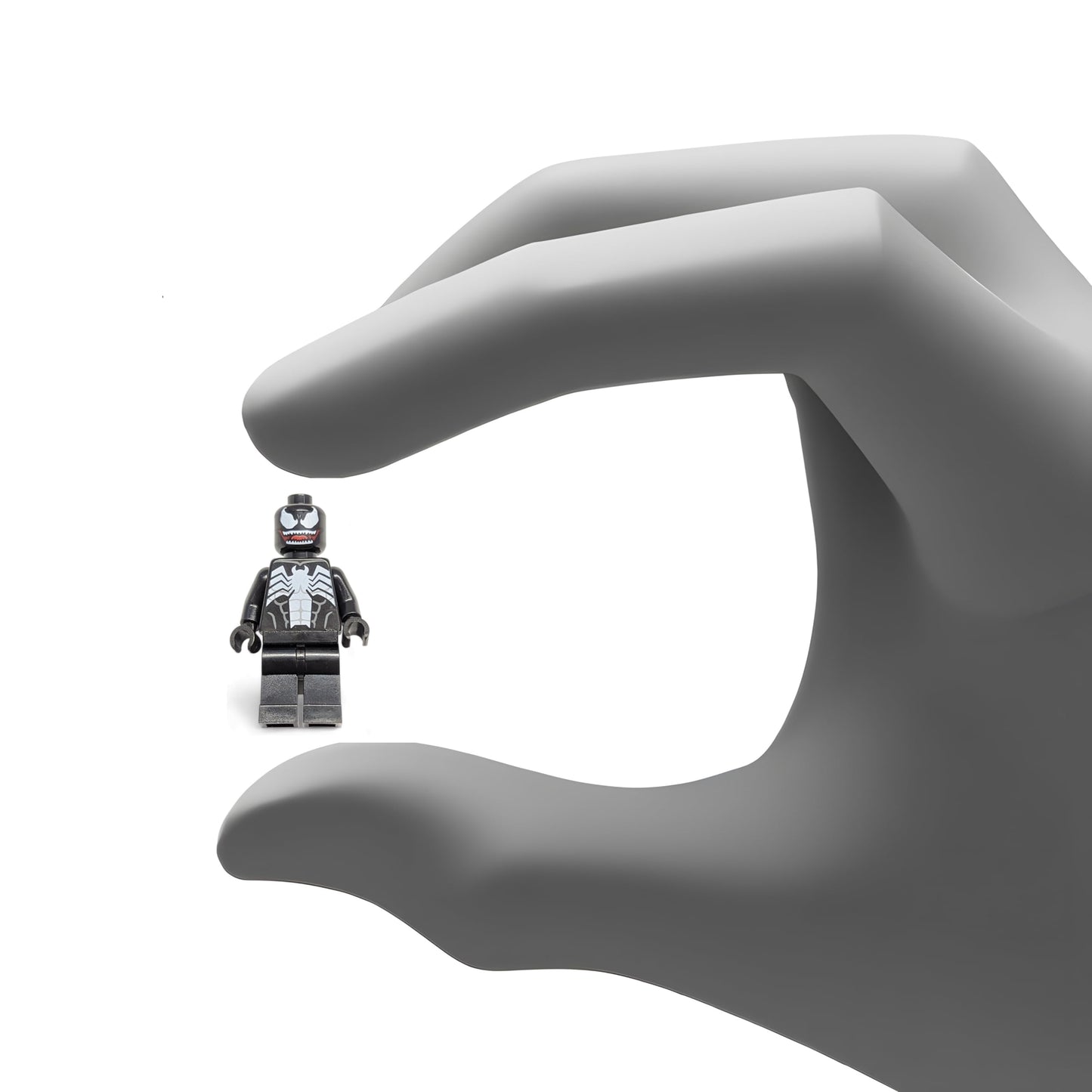 LEGO Superheroes - Venom minifig from Spiderman (1.7 inches Tall)