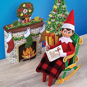 The Elf on the Shelf Scout Elves at Play Cozy Christmas Story Time (Rocking Chair) Elf not Included