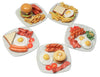 ThaiHonest Lovely Mixed 5 Assorted Dollhouse Miniature Food,Tiny Food Dollhouse Accessories for Collectibles