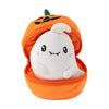 Made By Aliens Spooky Halloween Zip Up Stuffed Animal - Hauntingly Cute Ghost Plush Toy - Perfect Halloween Decor & Gift for All Ages - Special