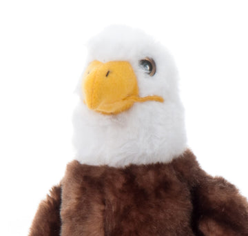 The Petting Zoo Bald Eagle Stuffed Animal, Gifts for Kids, Wild Onez Zoo Animals, Bald Eagle Plush Toy 9 inches