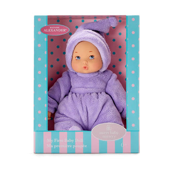 Madame Alexander 12-Inch My First Lavender Baby Doll, Light Skin Tone