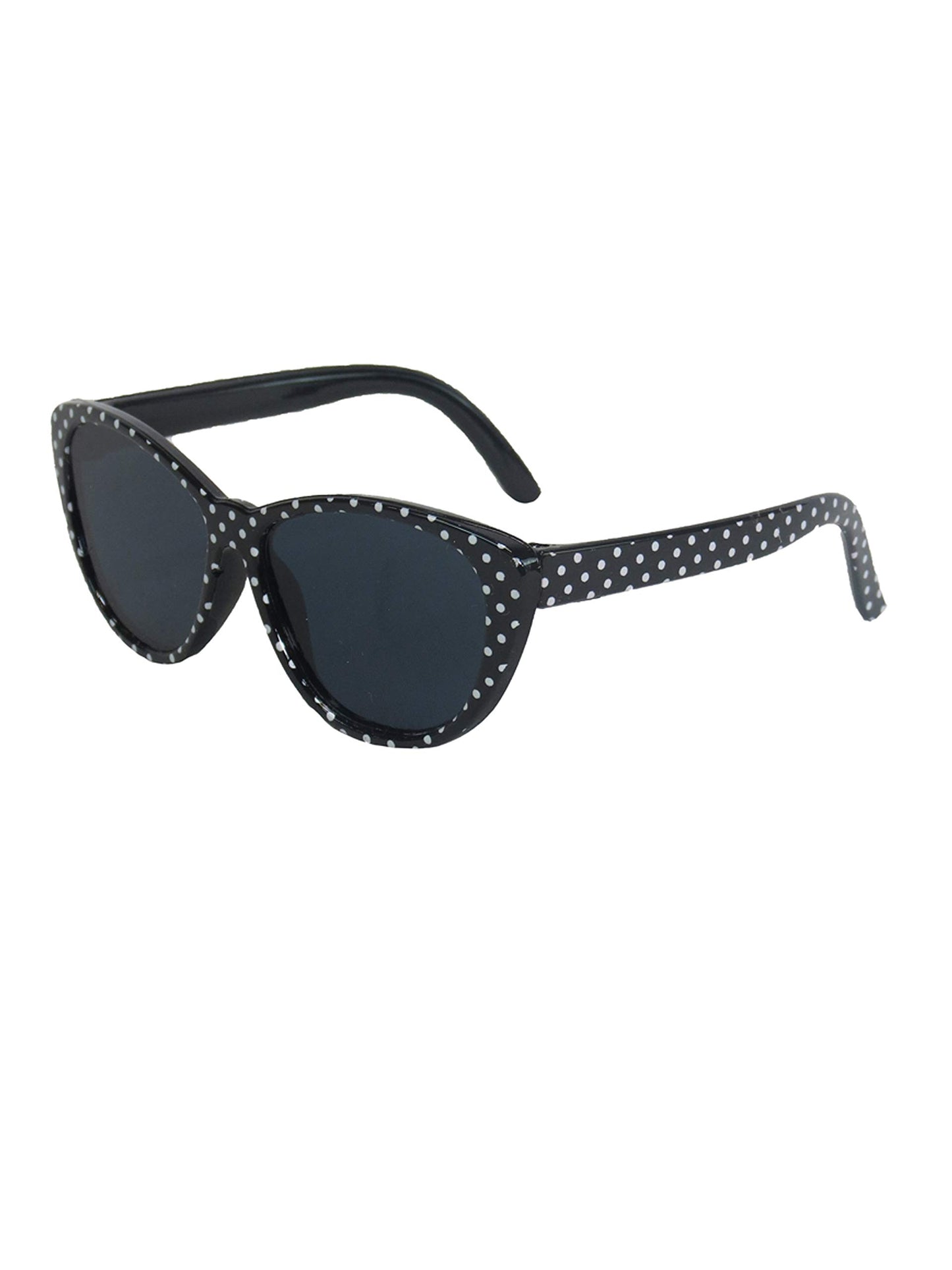 American Fashion World Doll Black Polka Dot Sunglasses for 18-Inch Dolls | Premium Quality & Trendy Design | Dolls Accessories for Popular Brands