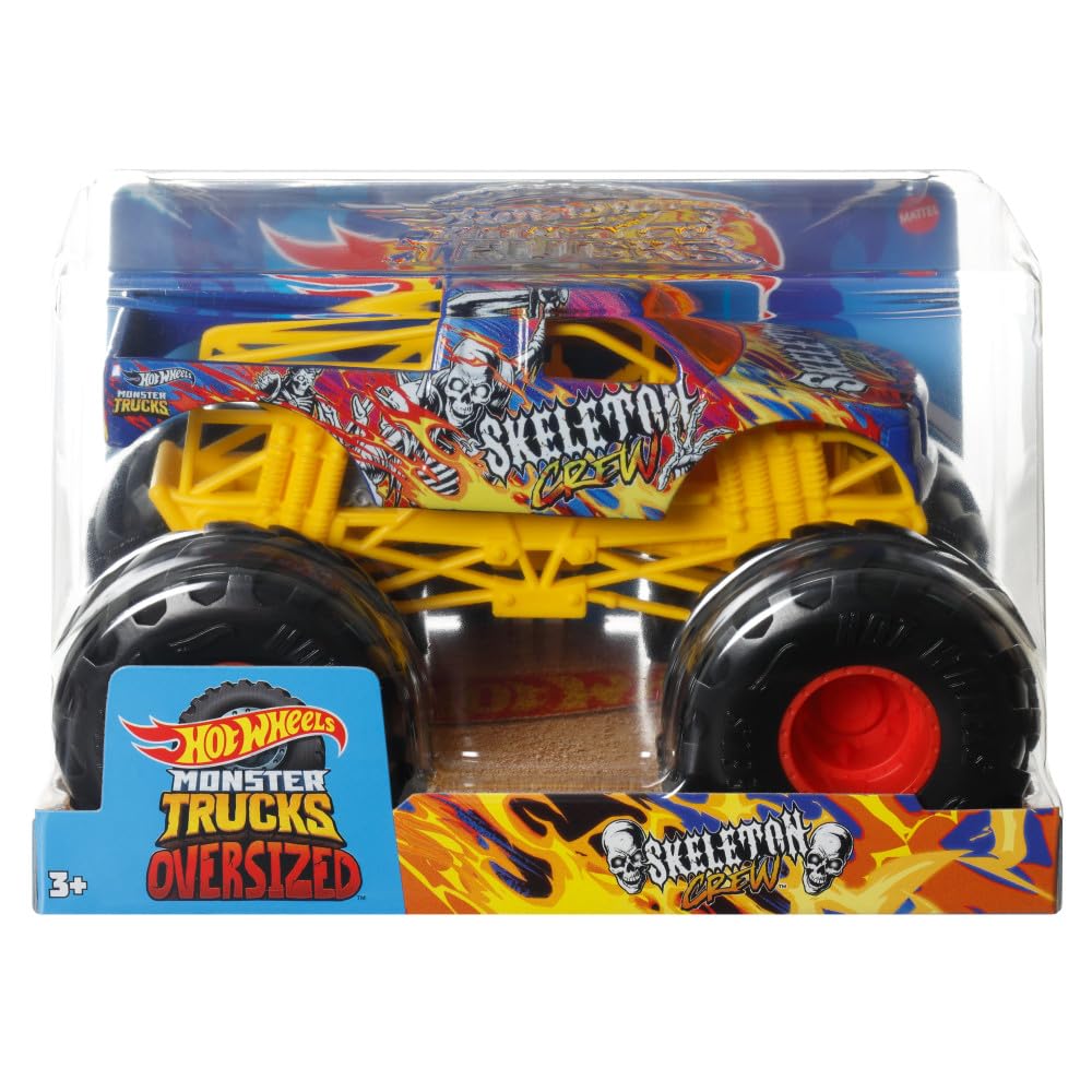 Hot Wheels Big Monster Truck Car Scale 1:24 - Assorted Models