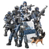 YEIBOBO ! Special Forces Mini Military Action Figure with Weapons and Accessories (Lightning SWAT Team XJ-9902)…