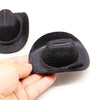 Dollhouse Cowboy Hat, Miniature Cowboy Hat, 1:6 Scale Miniature Soft Cowboy, Mini Hat, Brown/Black, American Old West Hat, for Dollhouse Craft