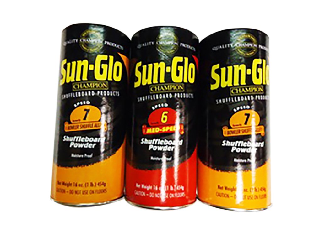 Sun-Glo Slow Speed Shuffleboard Wax - 3 Pack