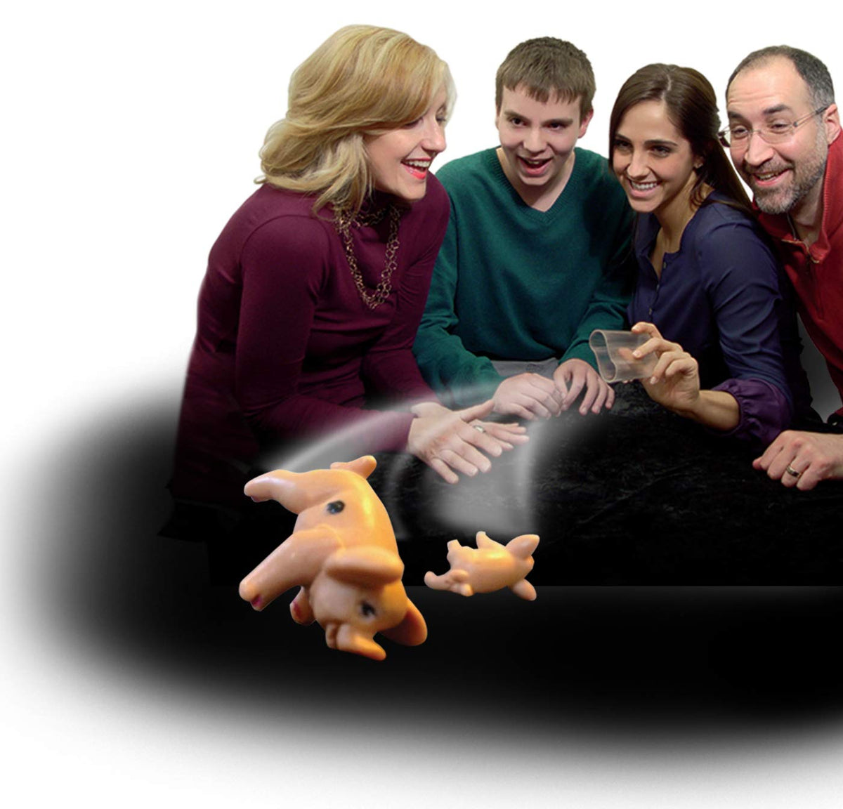 Pass the Pigs, Hilarious Pig Dice Game by Winning Moves Games USA