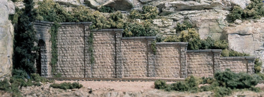 Woodland Scenics Cut Stone HO Retaining Walls