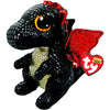 TY TY36457 GRINDAL Dragon W/Horn-Boo MED, Multicolored, 23 cm