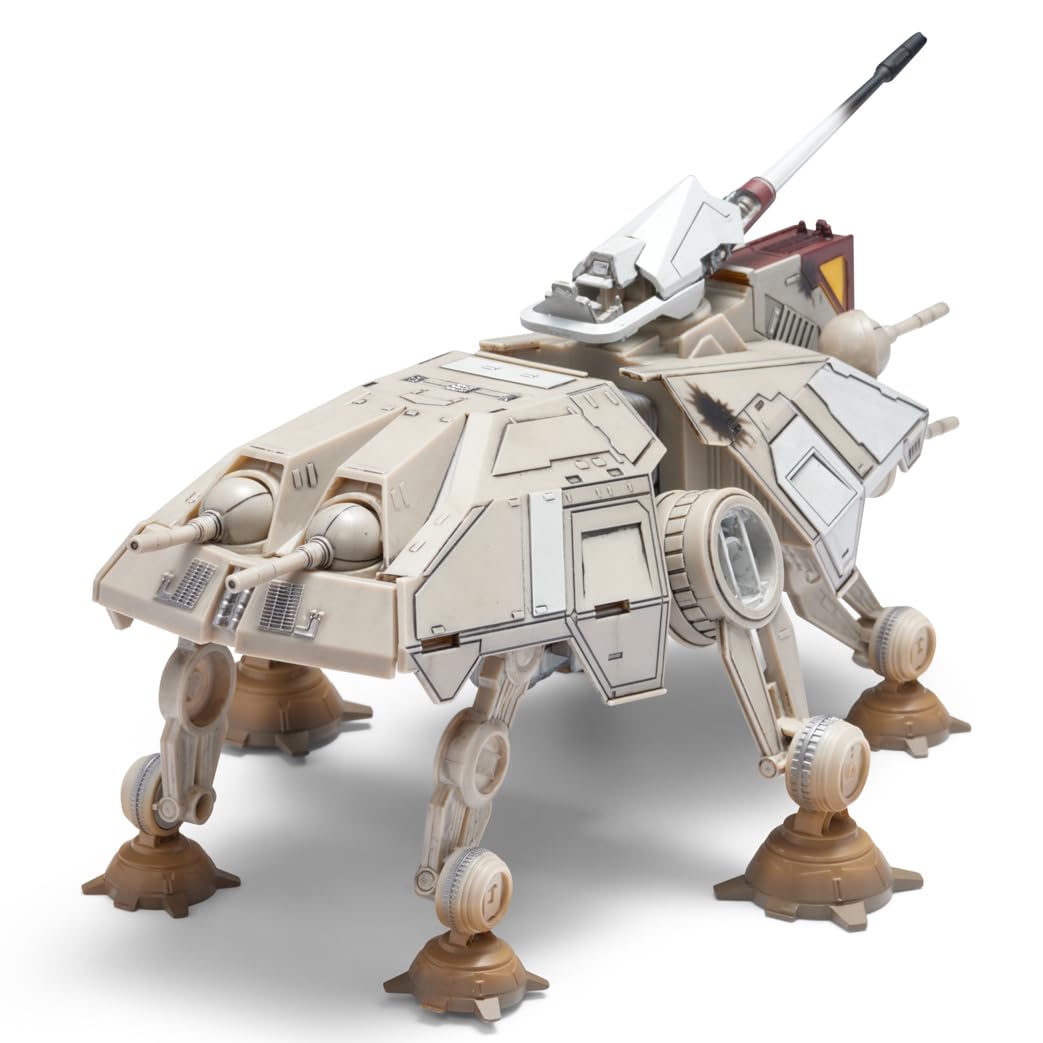 Star Wars Micro Galaxy Squadron at-TE - 9-inch Six-Legged Vehicle with 2.5-Inch Speeder and Five 1-Inch Micro Figure Accessories