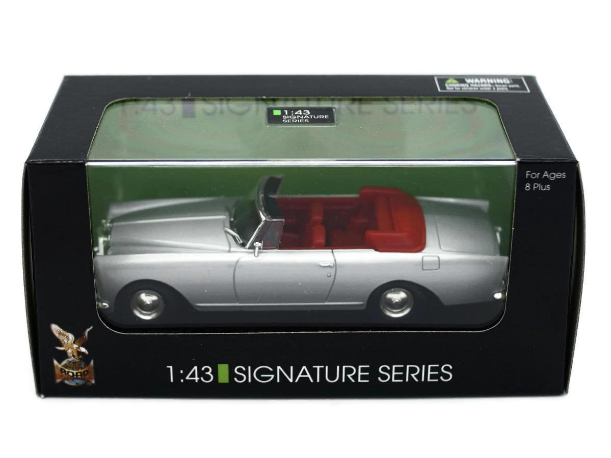 1961 Bentley Continental S2 Park Ward DHC Convertible Silver 1/43 by Road Signature 43214