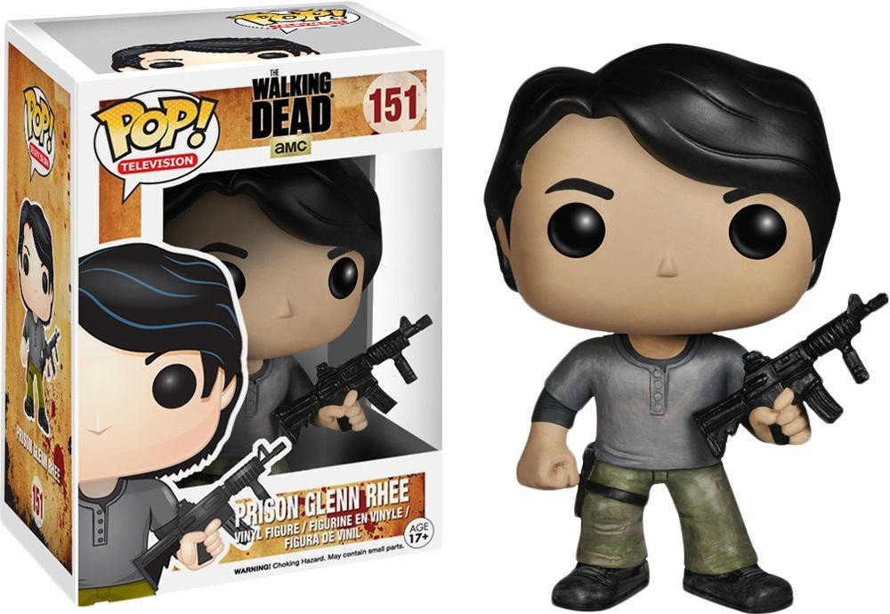 Funko POP Television: The Walking Dead - Prison Glenn Rhee Toy Figure