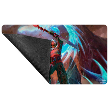 Ultra PRO - Tarkir Dragonstorm Sarkhan, Dragon Ascendant Playmat for Magic: The Gathering | Gaming Table Mat, Card Game Accessory, TCG Playmat
