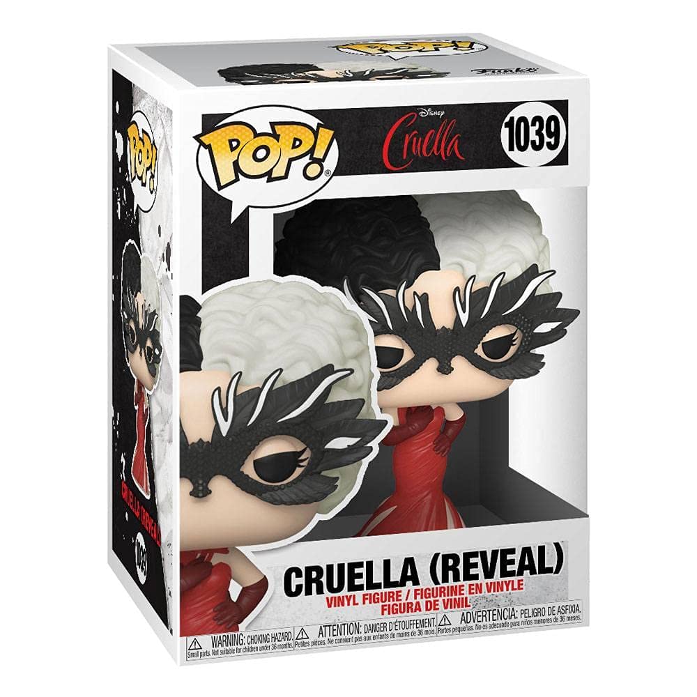 Funko Pop Disney - Cruella De Vil in Red Dress - Collectable Vinyl Figure - Gift Idea - Official Merchandise - Toys for Kids & Adults