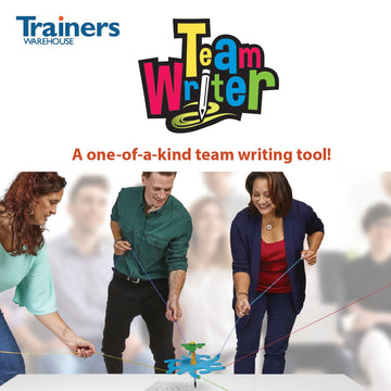 Trainers Warehouse TeamWRITER® Team Building Game | A Fun Collaborative & Challenging Activity - Perfect for Any Office or School Group