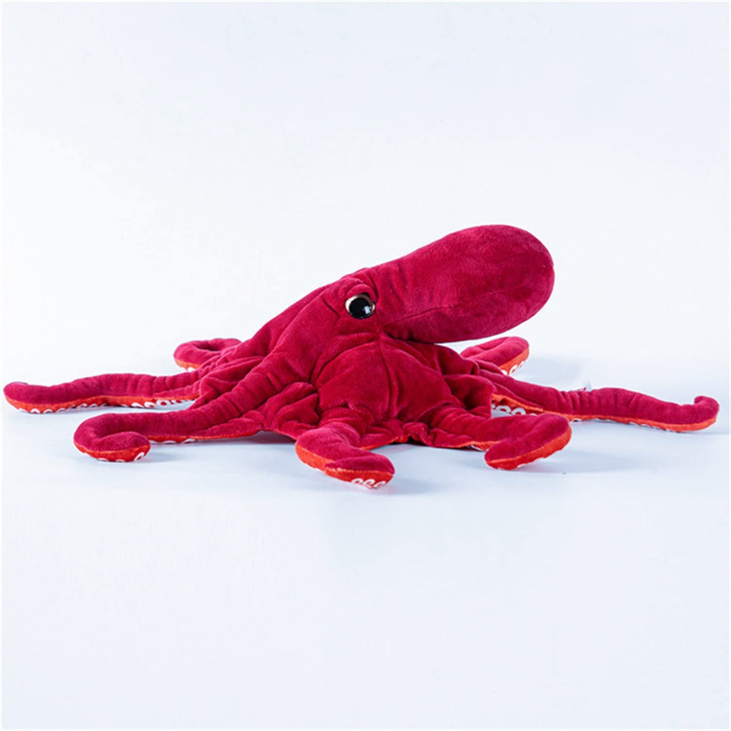 TAMMYFLYFLY Cute Octopus Plush Toy - Super Lovely Red Soft Real Life Octopus Giant Realistic Stuffed Animal Toys, Deep Sea Creeping Animal Octopuses