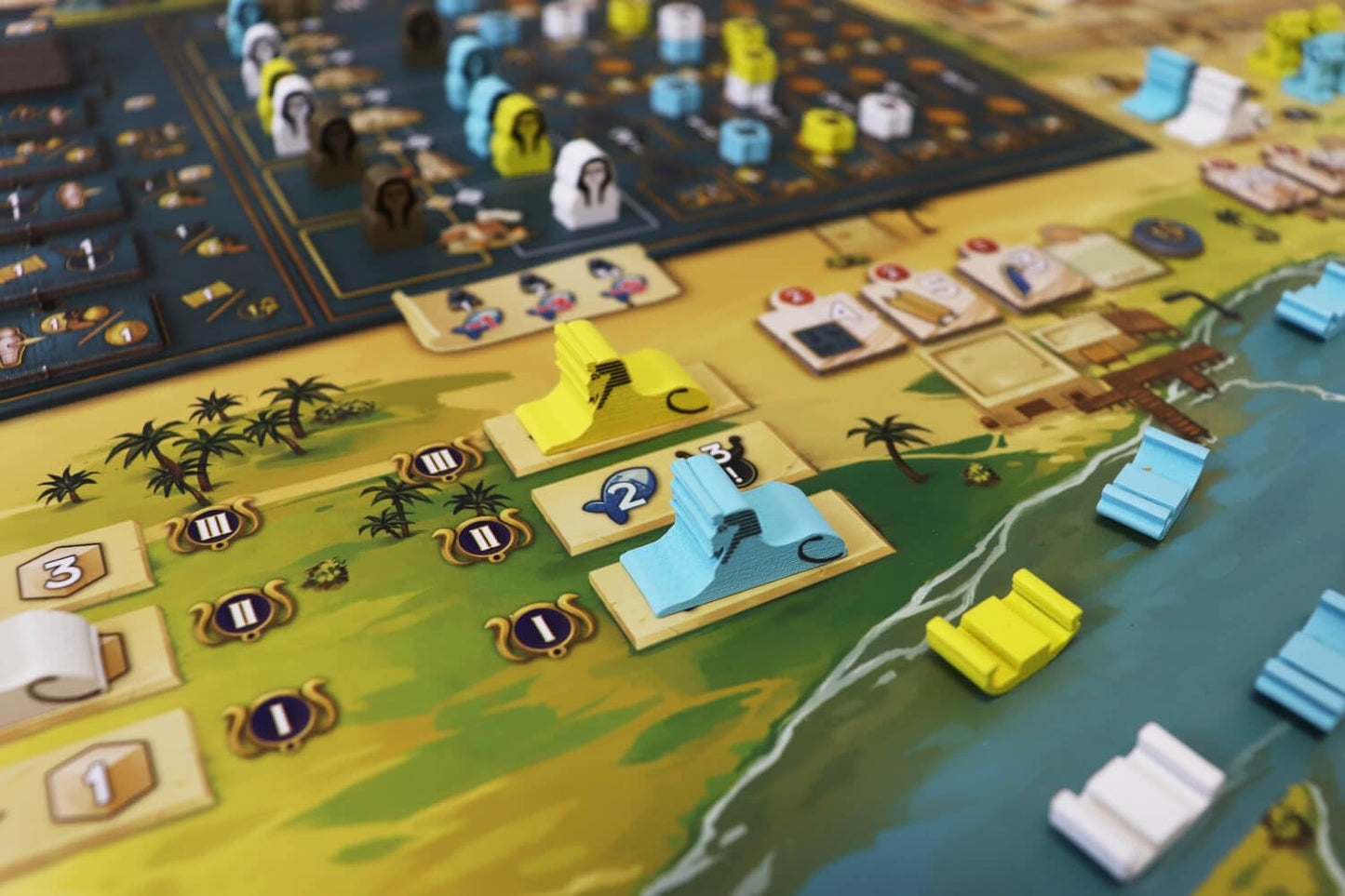 Men-Nefer Board Game - Journey Through Ancient Egypt! Worker Placement Strategy Game, Fun Family Game for Teens & Adults, Ages 14+, 1-4 Players